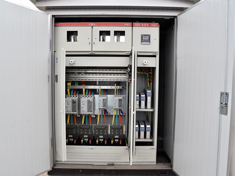 High and low voltage prefabricated box-type substation