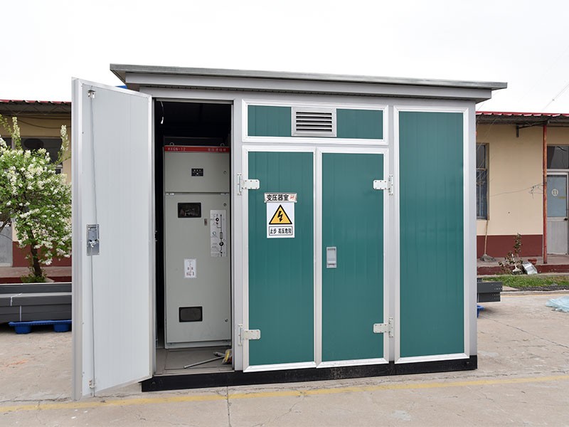 High and low voltage prefabricated box-type substation