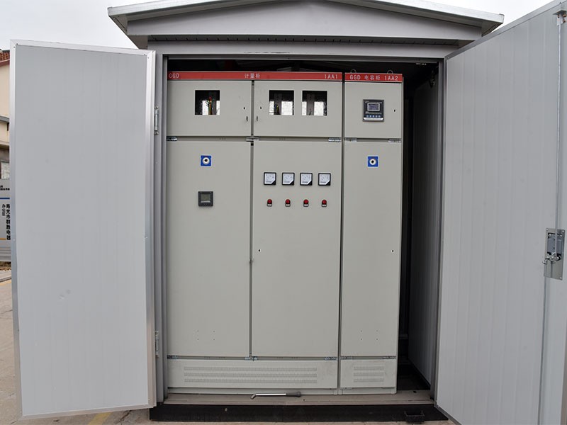 High and low voltage prefabricated box-type substation